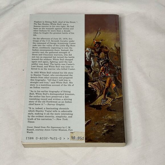 Warpath : The True Story of the Fighting Sioux by Stanley Vestal (1984) SC - Picture 3 of 6
